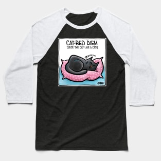 Cat Bed Diem Baseball T-Shirt